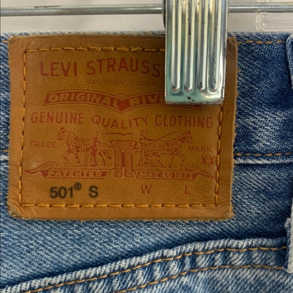 Levis distressed button fly jeans W27 L28 - Picture 3 of 11